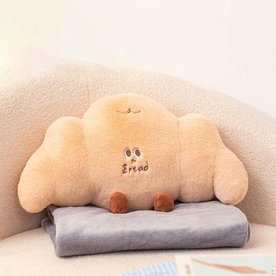 Travel Blanket Pillow Decorative Cute Sleeping Ergonomic Sofa Cushion Plush Pillow, for Bedroom