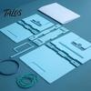 Cuaderno Expansible Infinito, Diario Reutilizable Modular DIY con Portabolígrafos, Cubierta Impresa en 3D para Oficina Escuela, Bloc de Dibujo
