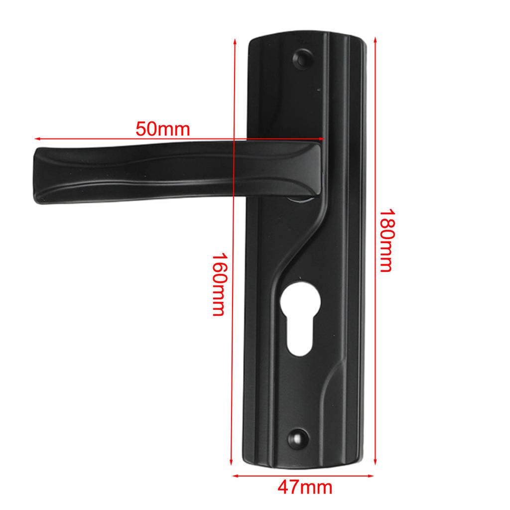 Bedroom Set Door Handle Lock Manganese Steel Silent Bearing