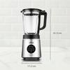 Mixeur Multifonction - UFESA - Rock Crystal - 1800W - Carafe en Verre 1,75L - 6 Lames en Acier Inoxydable