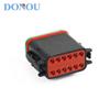 DT06-12SB-P012 Automotive Connector 12-hole Waterproof Wiring Harness Plug Nylon Sheathed Quick Connect Connector