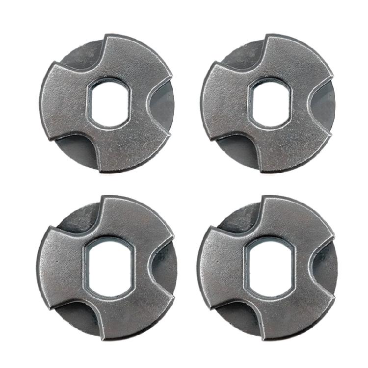 2 Pack Heavy Duty Chainsaw Sprocket Set In Stainless Steel Suitable For Power Tool With Double Bore Size Of 10mm & 12mm