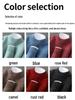 Men's Winter Thickened Pure Wool Half-High Collar Sweater - Three-Strand Marled Yarn Loose Knit