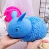 Fluffy Vent Squeezing Toys Big Size 3D Sensory Toy Funny Cute Animal Squeezing Toy  Children
