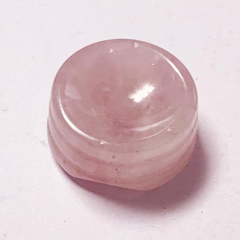 Gem Ball Ornaments Standard Natural Crystal Support Mine Various Materials Base Base Bracket round Golf Tee