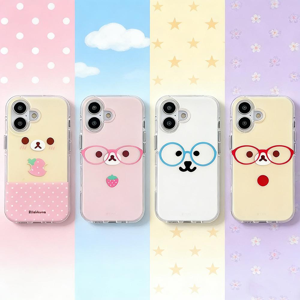 Cute Bear Phone Case for Samsung Galaxy S26 S25 S24 S23 S22 S21 FE Ultra Plus 4G 5G Feather Texture Back Cover
