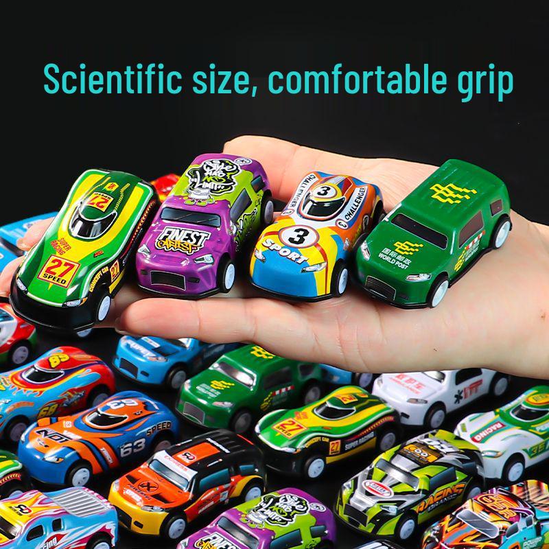 Alloy Pull-Back Toy Car Model - 6.8 Cm Tin Car for Kids