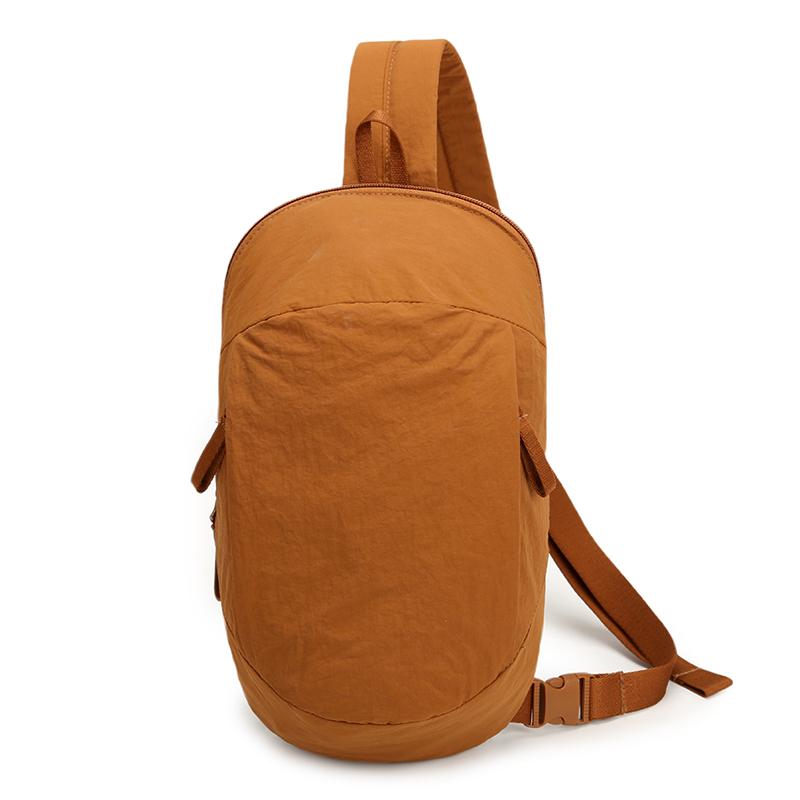 Crossbody Bag Outdoor Sports Chest Bag Large Capacity Solid Color Shoulder Bag