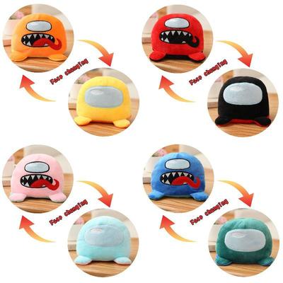 Reversible Side Double Stuffed Toy Kids Kawaii Animal Cute Plush Doll