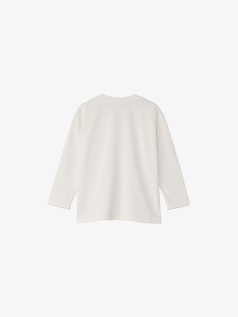 North Cut and Sewn Long Heat Protection Tee White Dune 120 [The Face] Long-Sleeve T-Shirt
