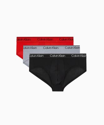 [CK] Men's Micro Stretch 3PK Hip Brief NB44080AJ [Shipped from Korea] 100% Authentic