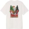 Yosemite Falls Short Size L Tee, Sleeve, White,