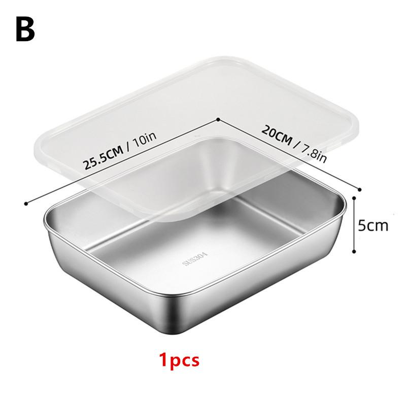 

Пластина для подачи суши из нержавеющей стали Прямоугольный поднос для суши Тарелка для сашими Многофункциональная тарелка для подготовки в горшочке Тарелка для салата