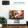 8K Indoor Digital HDTV Antenna with Amplifier Booster – Supports DVB-T2/ISDB-T, 3000-Mile Range for Clear TV Reception