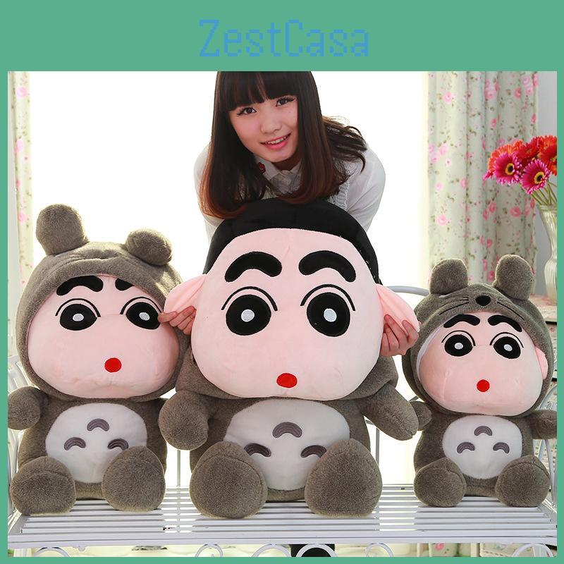 Chan Creyon Shin My Neighbor Totoro Stuffed Animal Cartoon Children Doll Gift