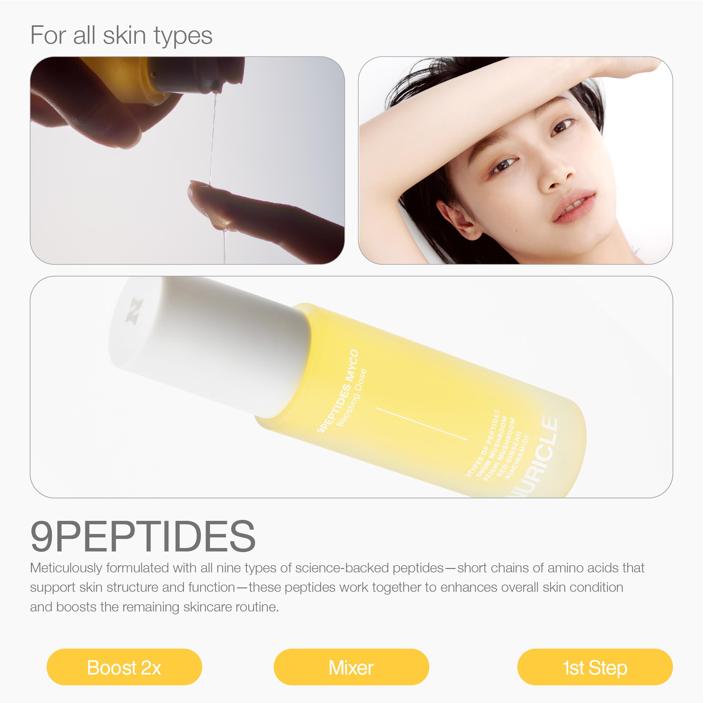 [NURICLE] 9 PEPTIDES MYCO Boosting Dose 30 мл — фото 3