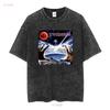 Stratovarius T Shirt Sz L 1997 Power Metal Band Visions Sonata Arctica Helloween Vintage Washed Streetwear Unisex Stretched