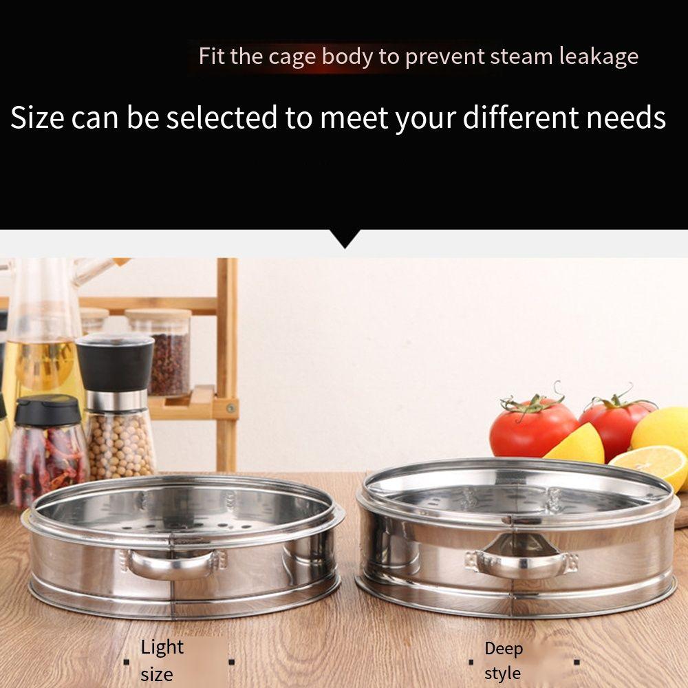 Steamed Stuffed Bun Stainless Steel Steamer Thicken Egg Tray  For Soup Pot Milk Pot