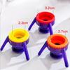6PCS Bottle Cap Stand Kit Leak-proof Inverted Liquid Lid Set Easy To Pour Kitchen Bath Bracket For Shower Gel Shampoo