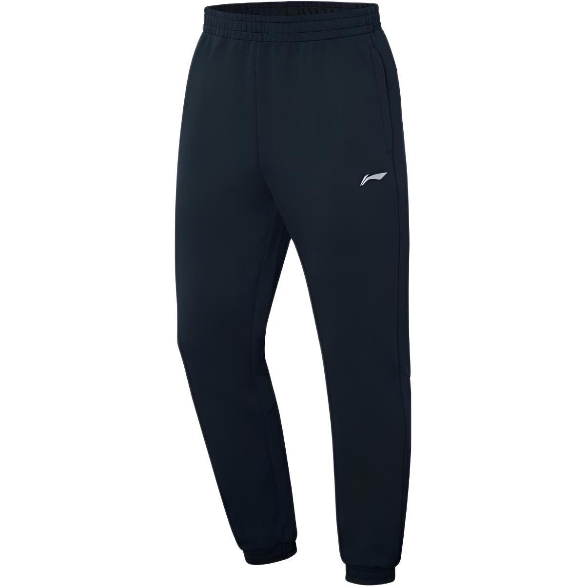 Li Ning Table Tennis Collection Knitted Sweatpants Unisex Black AKLT241-1 S