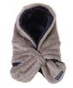Cliff Mayer Ninja Hooded Boa Mocha Scarf, Reversible, Fabric, Unisex, Men's, Women's, Juniors, Kids, Medium,