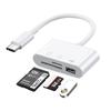 Universal Type-C OTG Card Reader: USB Flash, TF, SD for Phones & Computers