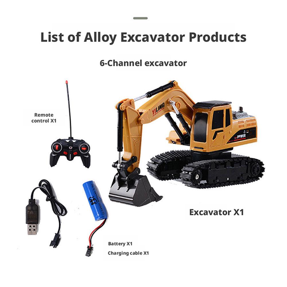 2.4G Excavator RC CAR Remote Control Engineering Dumper Vehicle Crawler Truck Bulldozer Toys Truck Bulldozer Electric Car