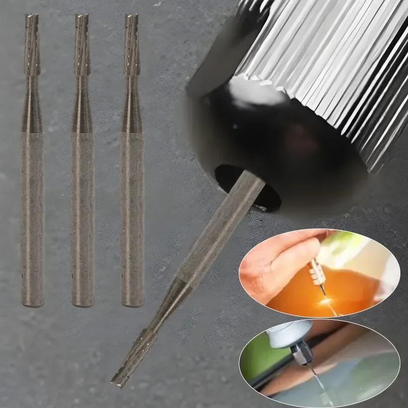 1-5pcs Car Windshield Tungsten Steel Drill Bits Glass Fix Drill Bit Easy To Install Durable 1mm Auto Rapairing Accessories