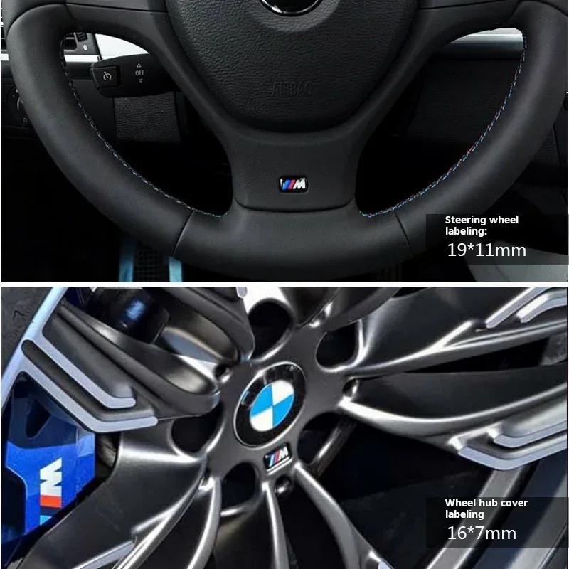 Для BMW Гаряче 2025 Для Всіх BMW E46 E39 E38 E90 E60 E36 F30 F20 X1 X3 X5 M Логотип Автомобільний Кермо Накладки на Ступицю Центральний Значок Emblema Sti