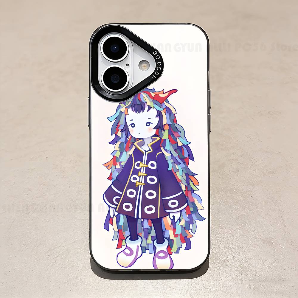 K-Kikuo Anime Figure Case For IPhone 11 12 13 14 15 16 17 Pro Max XS X XR Cover