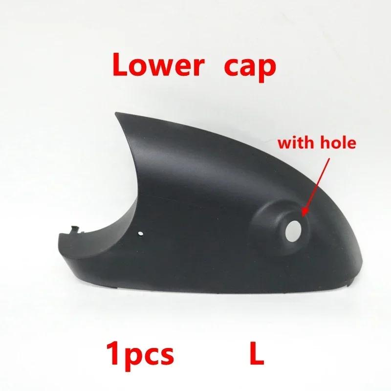 Car Reversing Rearview Mirror Assembly Housing Shell Cover Rear View Lens Frame For SAIC Roewe i5 New MG5 lower cap  hole L