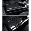 For Honda Civic 2016- Armrest Box Cover Center Console Carbon Fiber Pattern