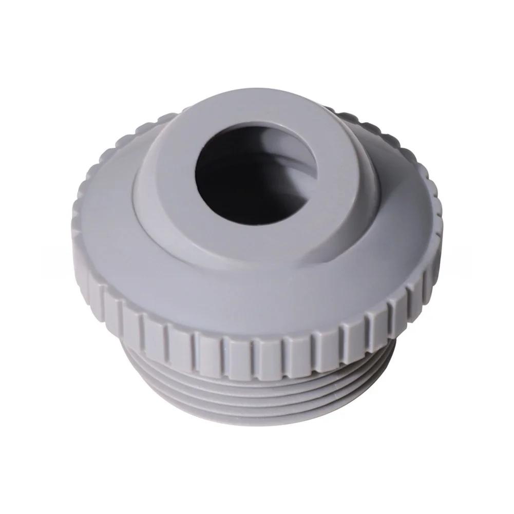 

SP1419D Adjustable Pool Eyeball Jet Rotating 360 Degree ABS Water Outlet Fitting for Commercial Pool Installations серый