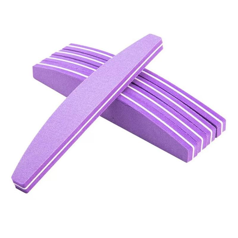 Xiaomi 10/20pcs Professional Dual-Sided Nail File Block Colorful Sponge Nail Polish Buffing Sanding Buffer Strip for Polishing Pedicure
