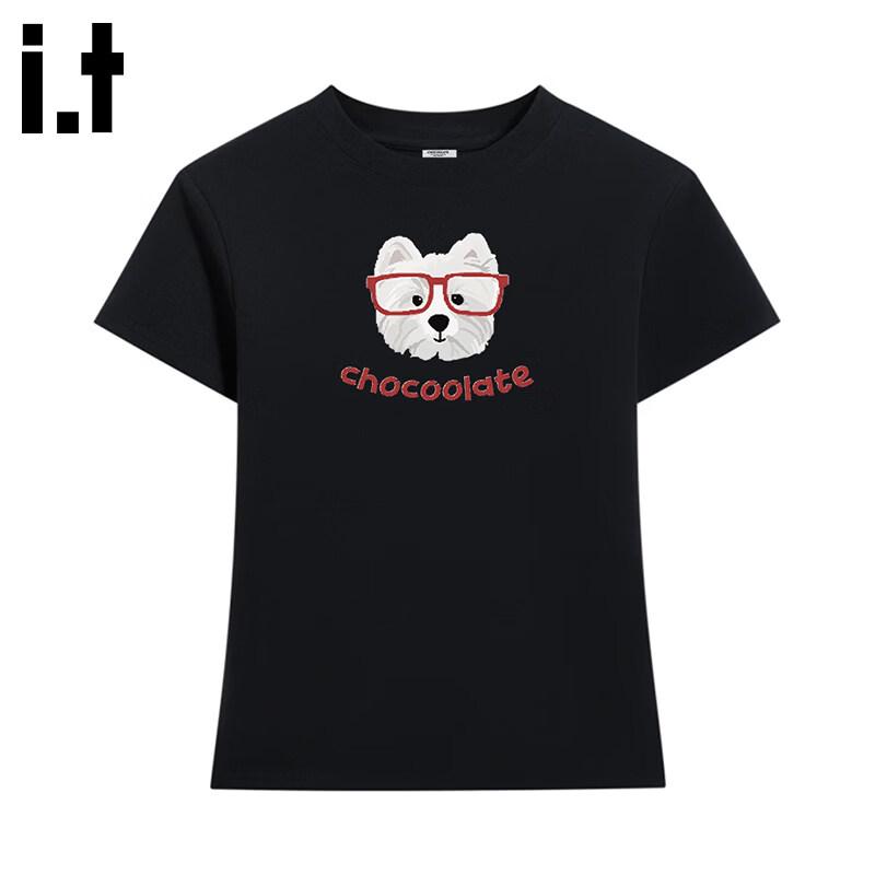 CHOCOOLATEit Women s Trendy Print Slim Fit T-Shirt S
