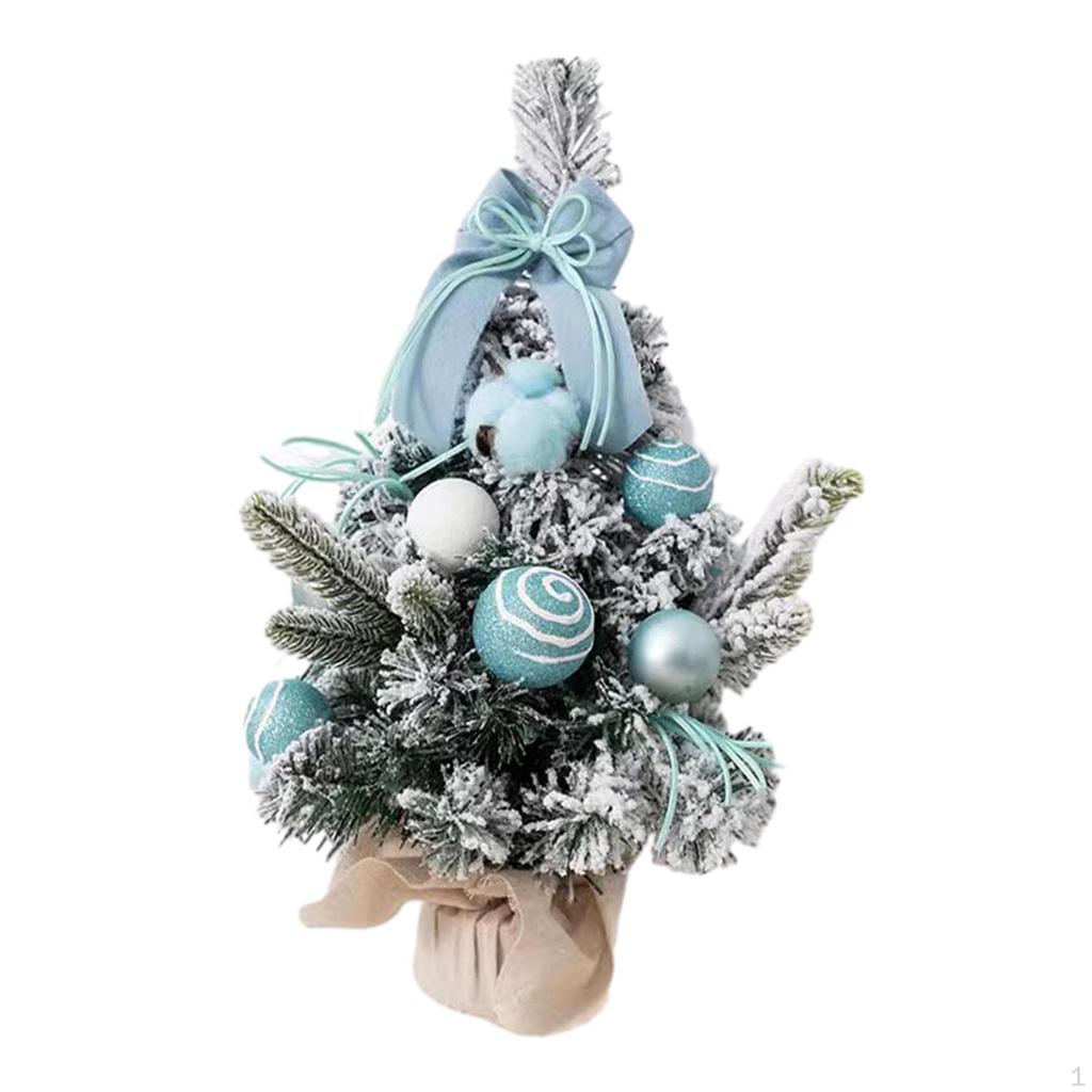 Artificial Christmas Tree Xmas Gifts DIY Desktop Decorations for Dining Table