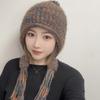 Women's Hat Double-layer All-in-one Extra-thick New Winter Hat for Women - Colorful Windproof Cold-weather Warm Ear-protecting Beanie
