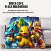 Heiße Anime Pokemon Aufdruck Decke Für Büro Zuhause Camp Nickerchen Freizeit Decken Geburtstagsgeschenke Multifunktionale Universelle Decke