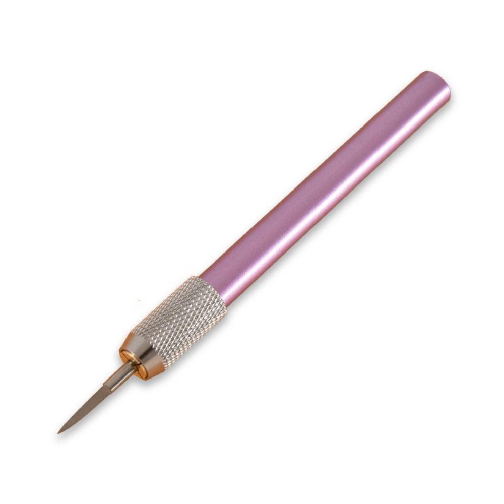 Steel Triangular Scribing Cutter Curved Edge Panel Line Tool Plastic Engraving Tool  Flash Removal