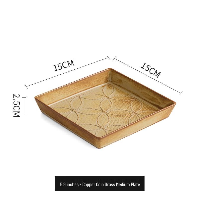 Ru Han 5.9-inch Ceramic Dumpling Plate