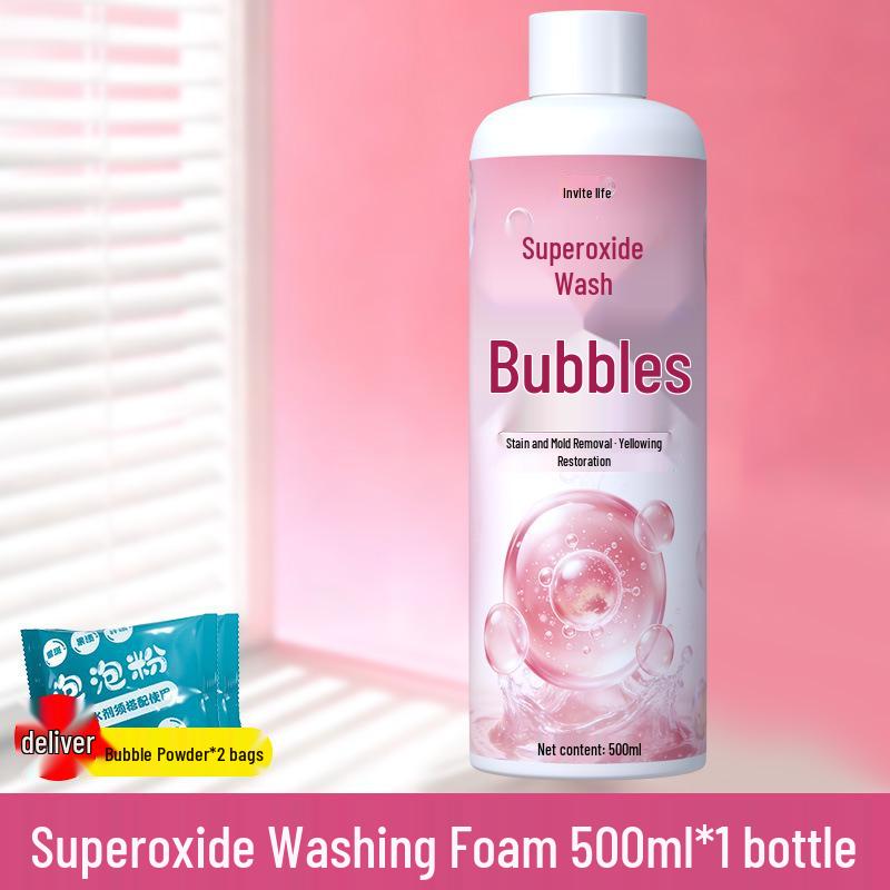 

Mold Stain & Mildew Remover for Colored and White Clothes