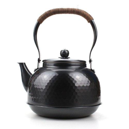 Shinkodo Makoto Pure Copper Black Copper Finish Hammered Kettle 2.3L BC-7 1896g Black