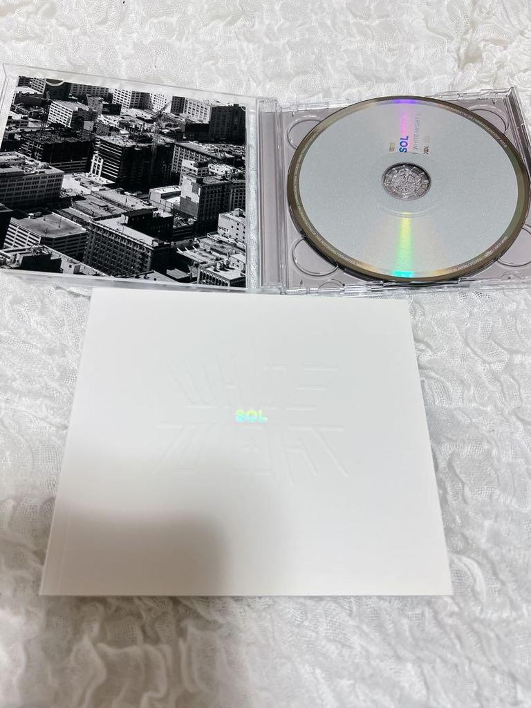 [USED] BIGBANG SOL WHITE NIGHT First Press Limited Edition CD+DVD Yongbae