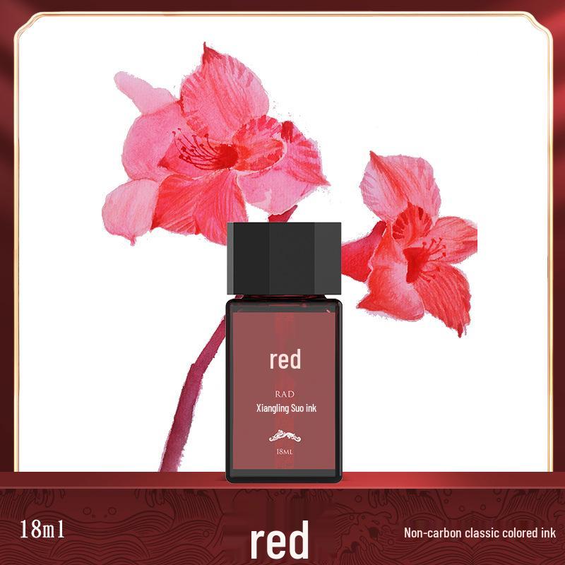 Hongdian No-Clog Füllfederhalter mit Farbmischtinte - 16 Farben