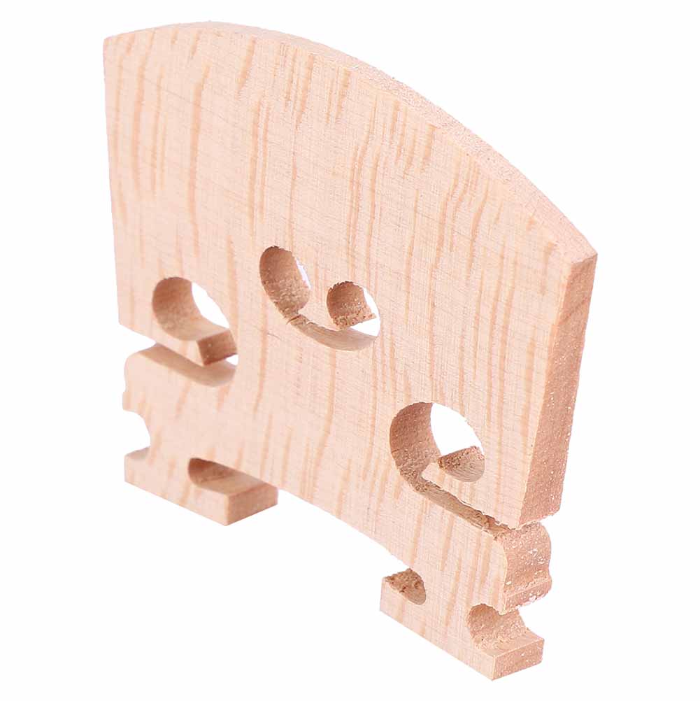 5 Pcs Premium Maple Wooden Violin Bridge Violin Accessory Part  for Instrument Learner(1 8)