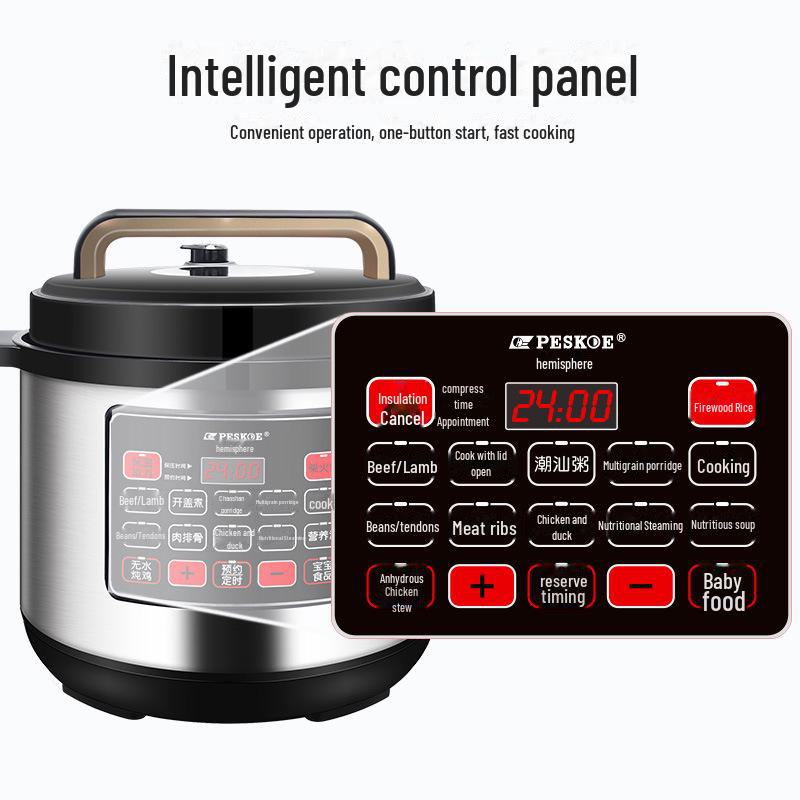 Hemisphere Large Capacity 17L Electric Pressure Cooker for Catering and Household Use