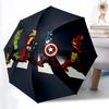 1pc AvengersAutomatic Open/close, All-Season Portable Folding Umbrella, Perfect Gift for FriendsSturdy Ribs Yy250811024