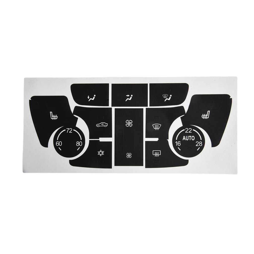 Button Repair Stickers Compatible with For Buick Verano and For Encore Cars
