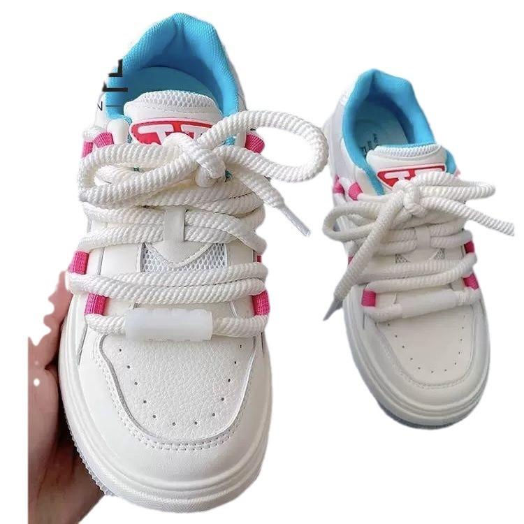 Campus Little White Shoes 2025 New Summer Bread Casual Shoes Wear-resistant Muffin Sole Sports Shoes Popular Niche Original