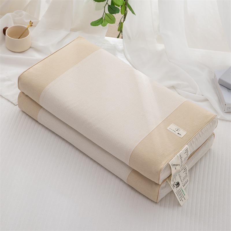 Pair of Buckwheat Pillows for Neck Support and Better Sleep